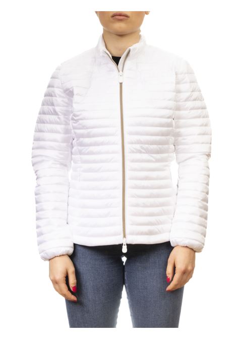 piumino logo grigio SAVE THE DUCK | D38370WIRIS20-00000